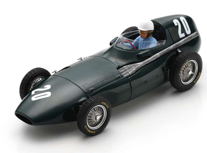 1957 Vanwall VW5, French GP, Roy Salvadon
