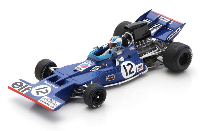 1971 Tyrrell 002, French GP, Francois Cevert