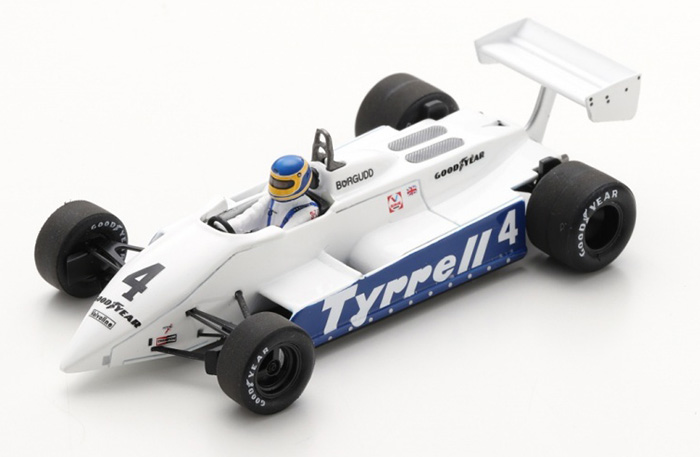 1982 Tyrrell 011, South African GP, Slim Borgudd