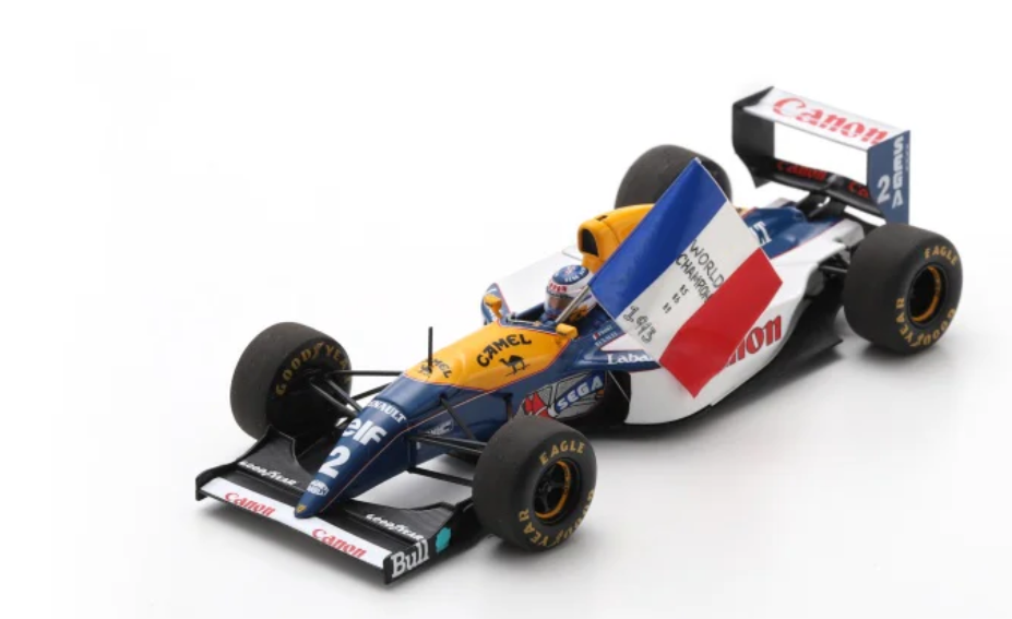 1993 Williams FW15C F1 2nd Portugal GP Alain Prost