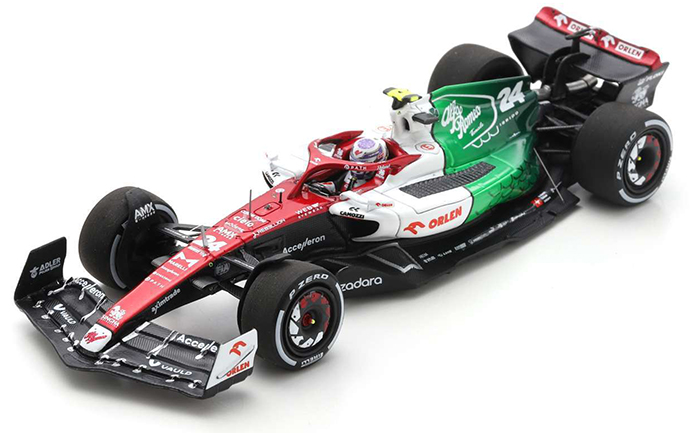 2022 Alfa Romeo F1 Team Orlen, Azerbaijan GP, Zhou Guan Yu