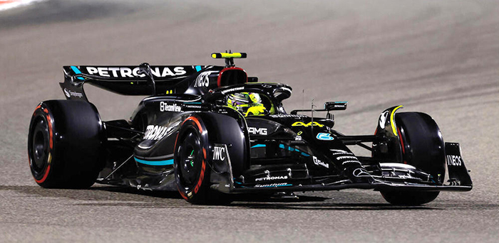 2023 Mercedes AMG W14, F1, Lewis Hamilton