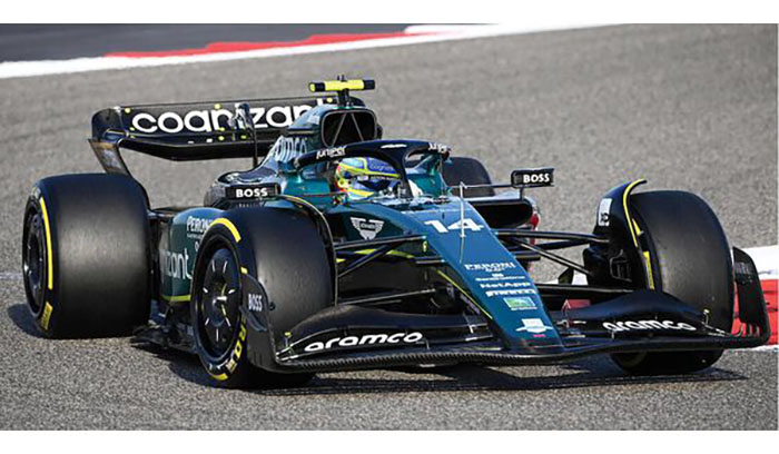 2023 Aston Martin AMR23 Cognizant, Bahrain GP, Fernando Alonso