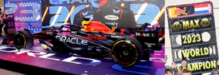 2023 Red Bull RB19, Sprint Race Qatar, F1 Drivers Champion Max Verstappen