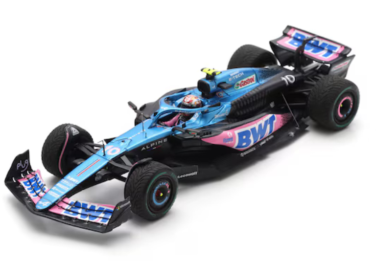 2023 Alpine A523, Dutch GP, Pierre Gasly w/ Pit Board