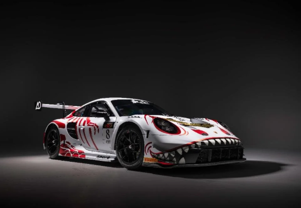 2026 Porsche AO Racing GT3 Winner Suzuka Heinrich/Picanello/Andlauer w/pit board