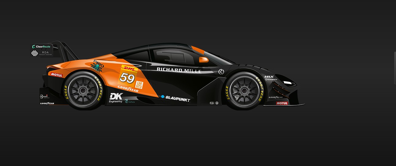 2025 McLaren 720S LMGT3 LeMans Cottingham/Saucy/Baud
