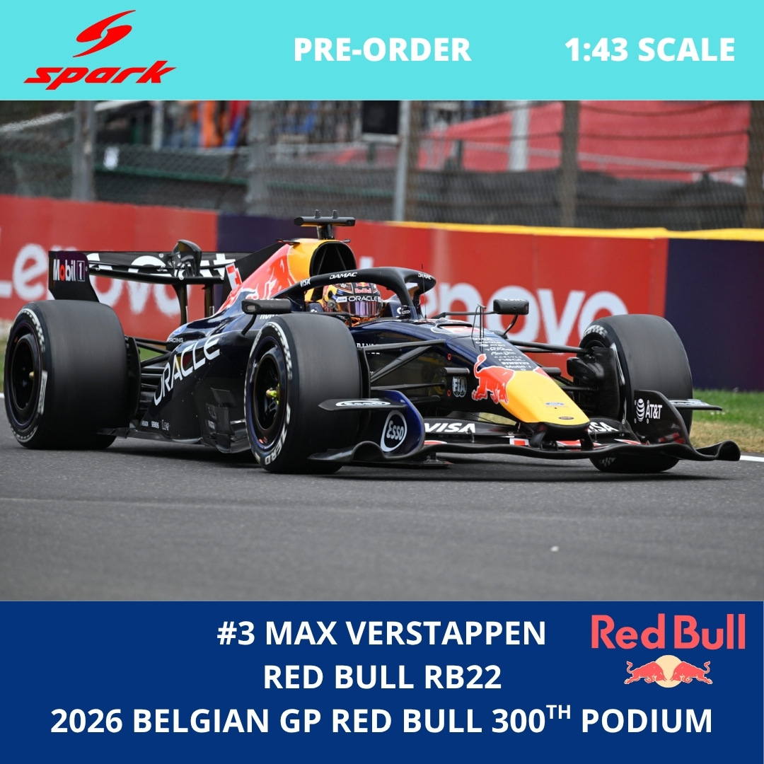 2026 Red Bull Oracle F1 3rd Belgian GP Max Verstappen