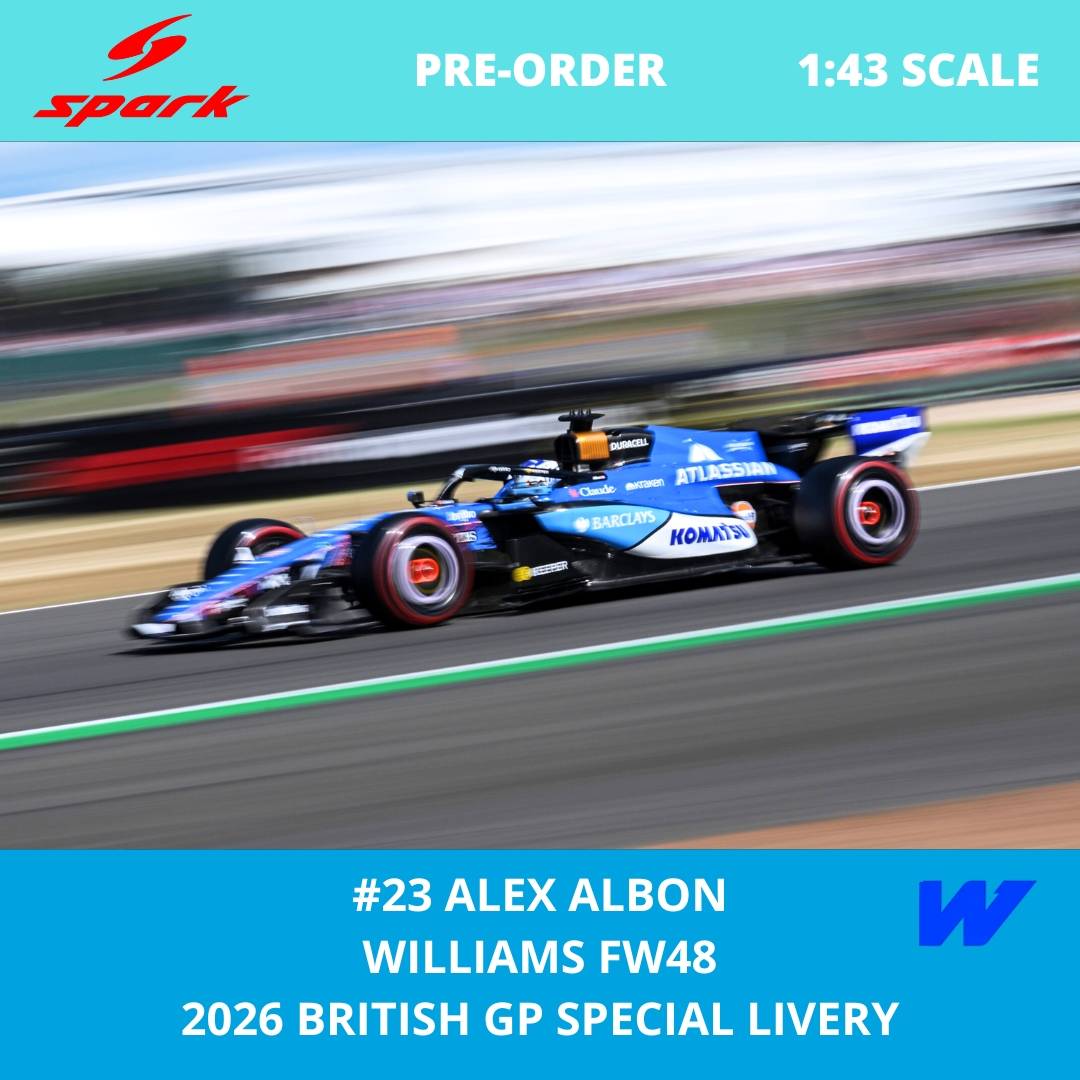 2026 Williams Atlassian F1 British GP Alex Albon