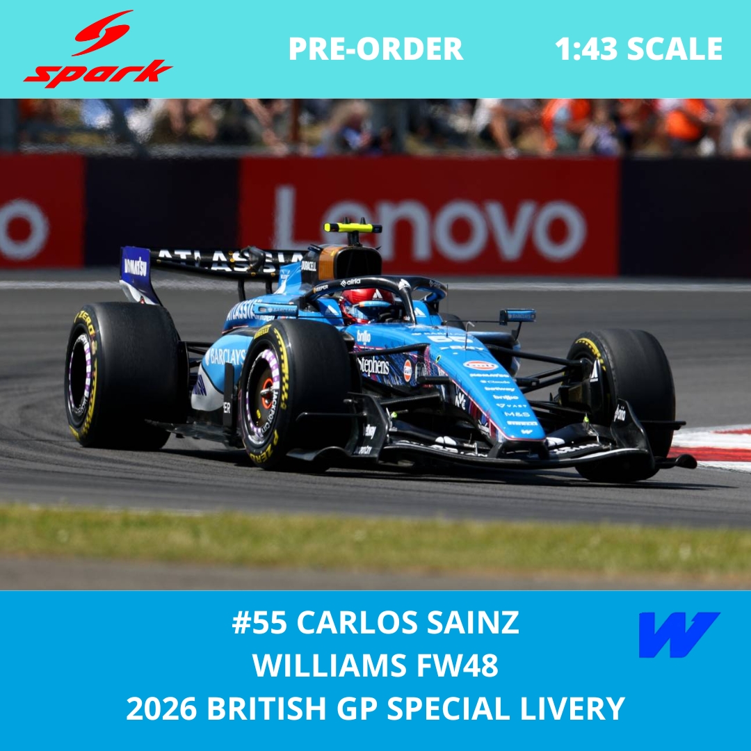2026 Williams Atlassian F1 British GP Carlos Sainz
