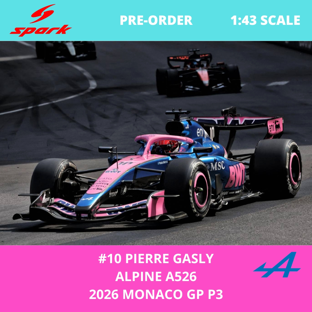 2026 BWT Alpine F1 3rd Monaco GP Pierre Gasly