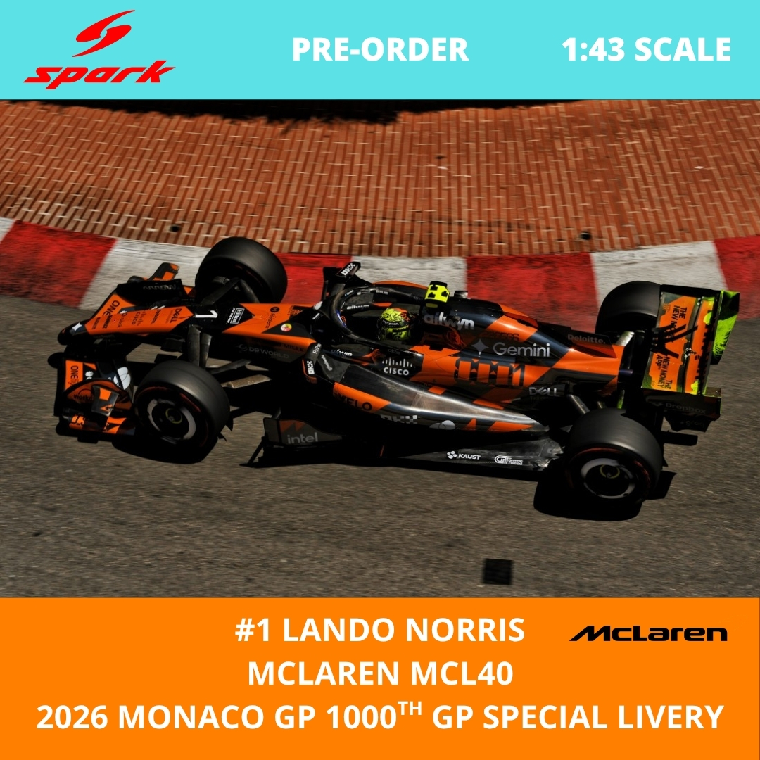 2026 McLaren Mastercard F1 Monaco GP Lando Norris
