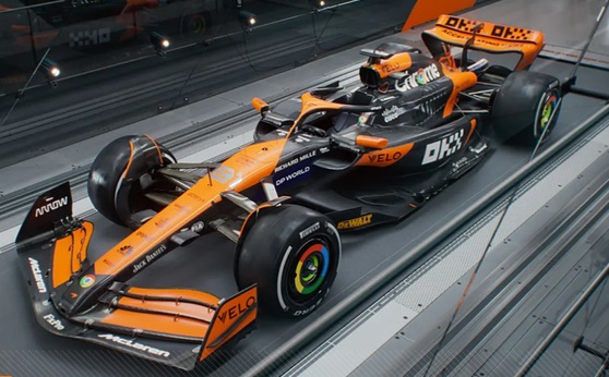 2024 McLaren MCL38, Bahrain GP, Oscar Piastri