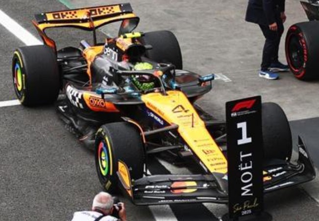 2025 McLaren F1 Brazil GP Lando Norris