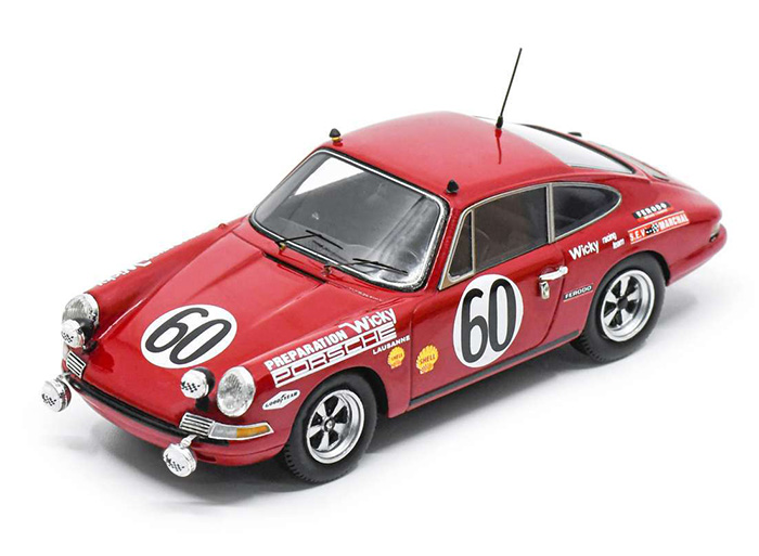 1968 Porssche 911, LeMans, J. De Mortemart / W. Meier