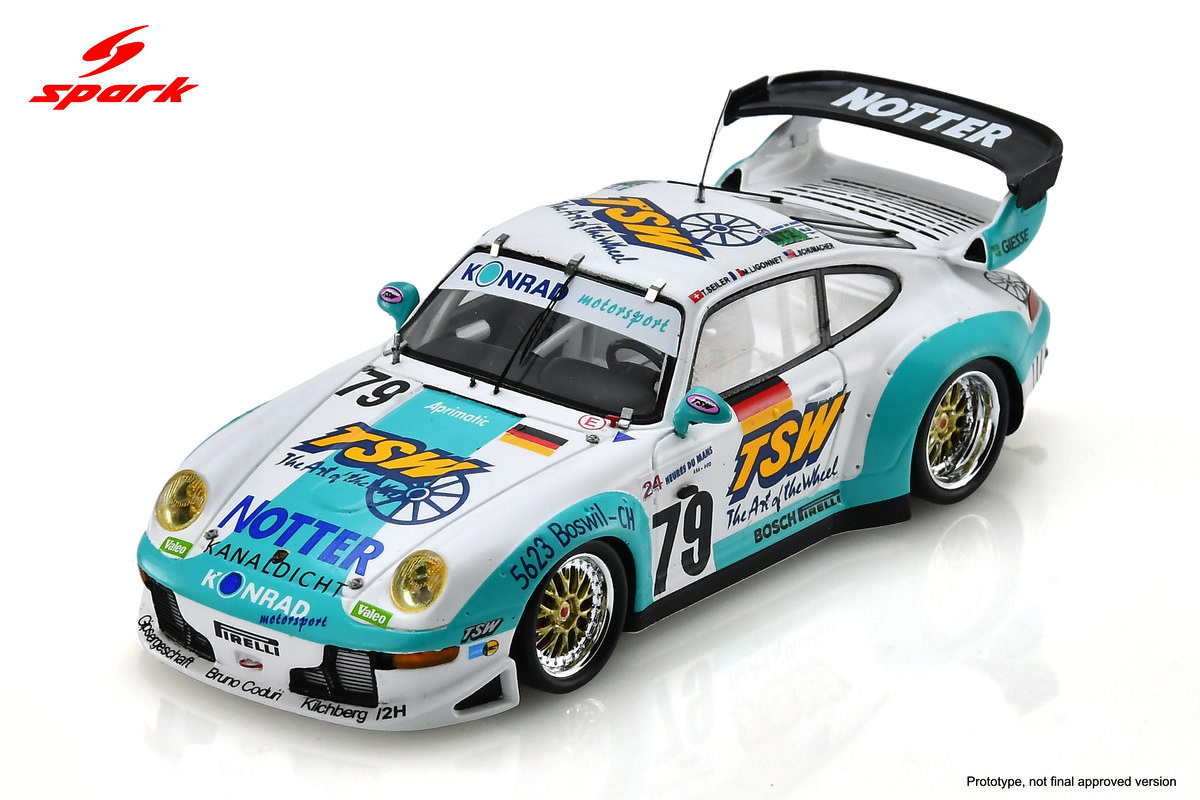 1997 Porsche 911 GT2 LeMans Ligonnet/Seiler/Schumacher