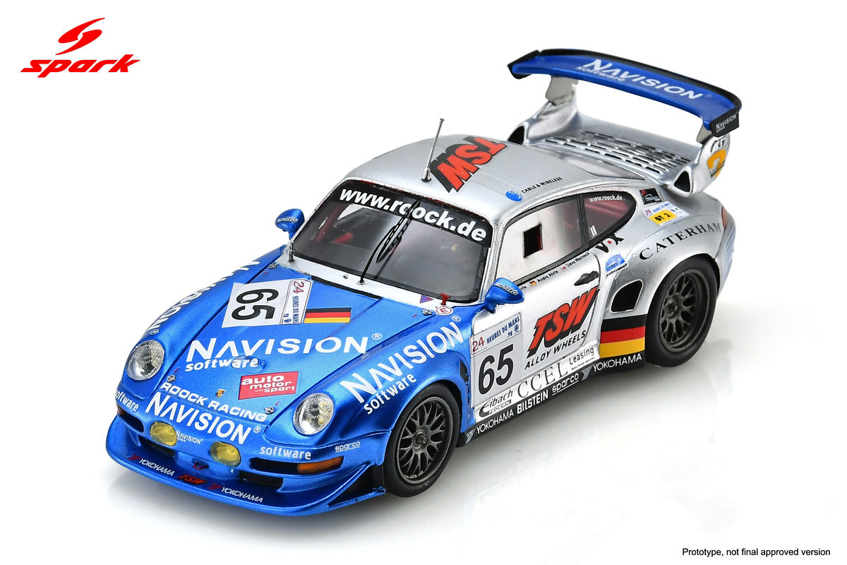 1998 Porsche 911 GT2 22nd LeMans Warnock/Schirle/Ahrle
