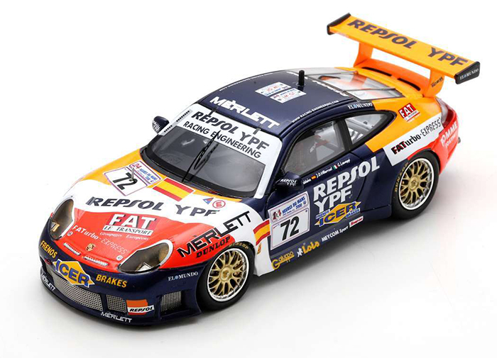 2000 Porsche 996 GT3R, LeMans, Saldana / Lavaggi / Diez Villaroel