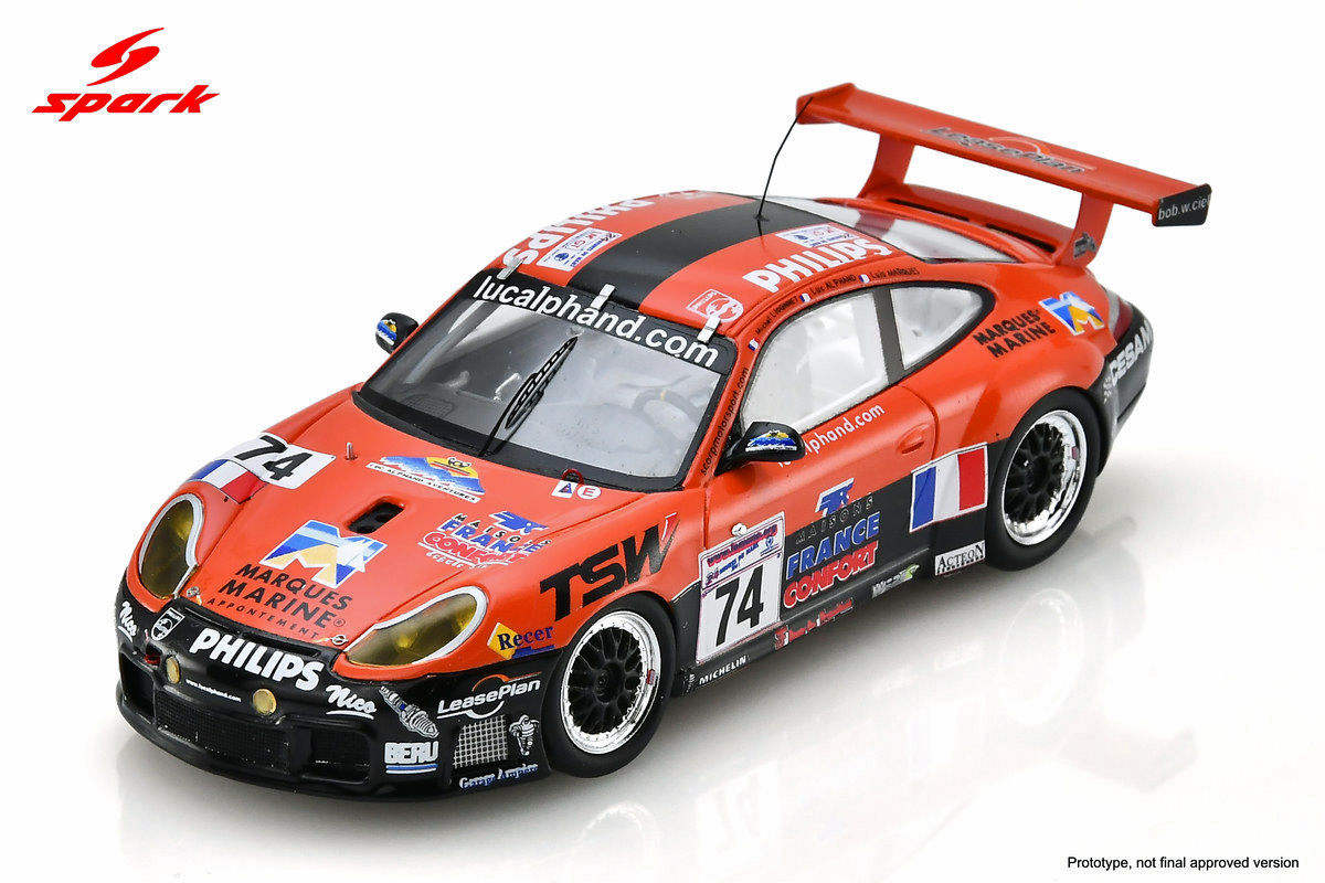 2001 Porsche 996 GT3 17th LeMans Alphand/Ligonnet/Marques