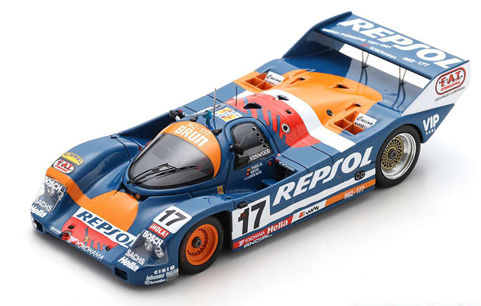 1991 Porsche 962C, LeMans, O. Larrauri / J. Pareja / W. Brun