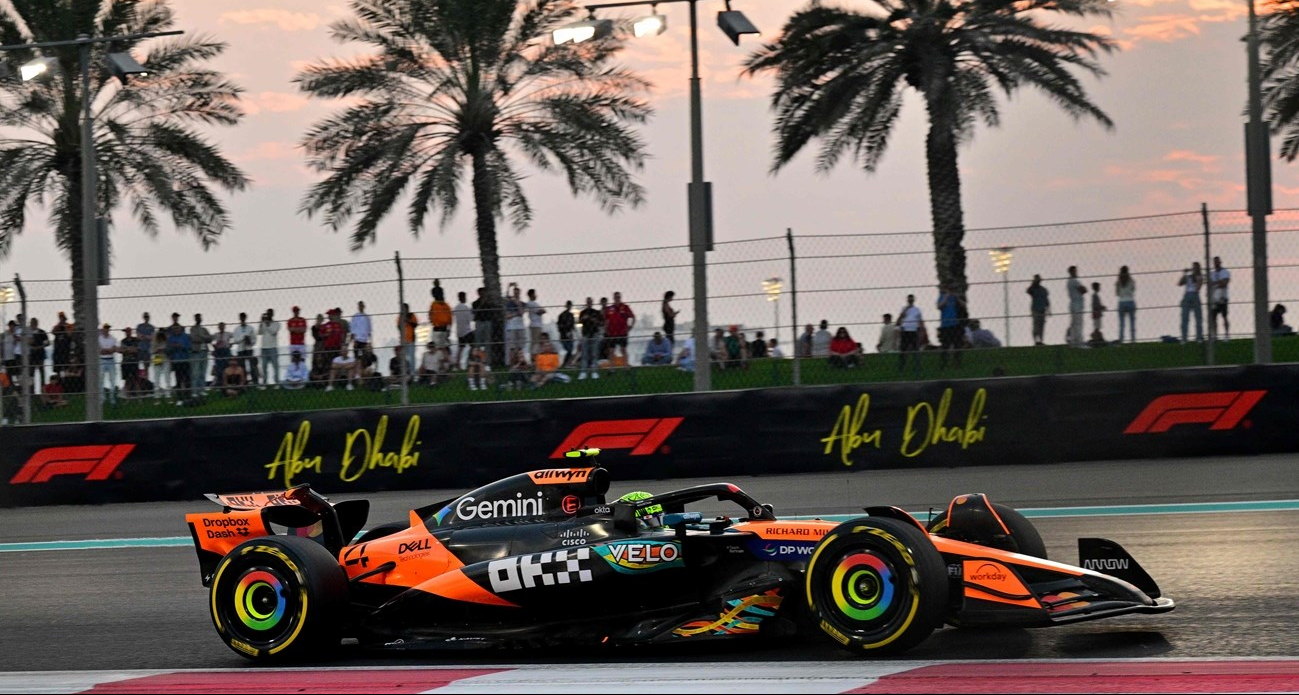 2025 McLaren Lando Norris World Champion Abu Dhabi GP