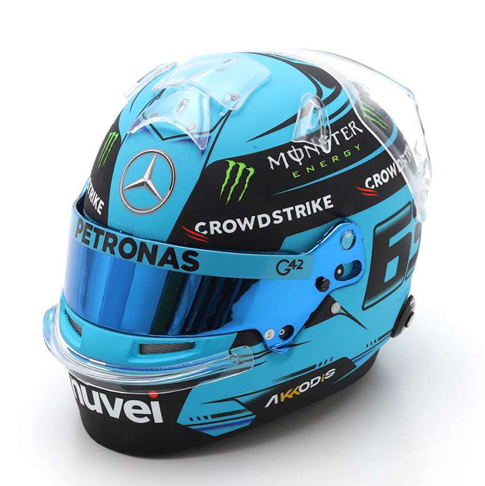2023 Mercedes AMG George Russell F1 Helmet