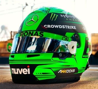 2023 Mercedes AMG George Russell F1 Helmet