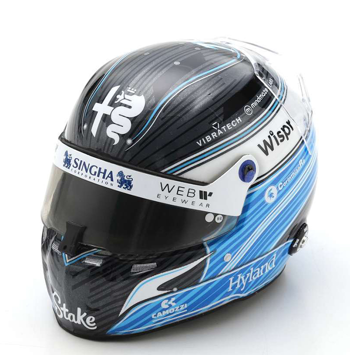 2023 Alfa Romeo Valtteri Bottas F1 Helmet