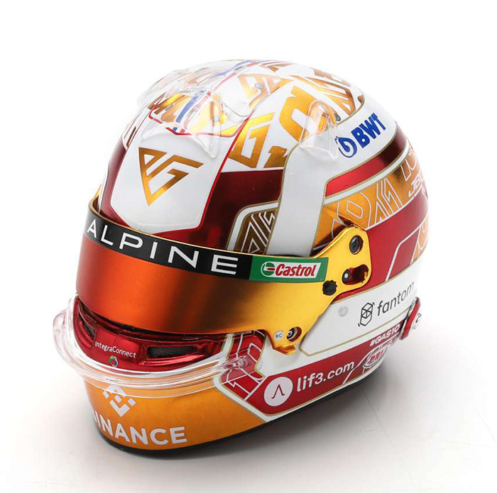 2023 Alpine Pierce Gasly F1 Helmet