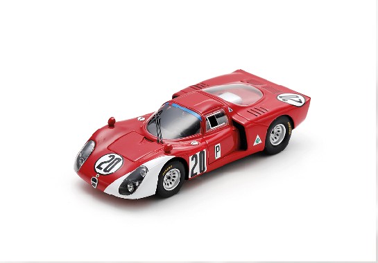 1968 Alfa Romeo T33-2 5th Daytona Schutz/Vaccarella