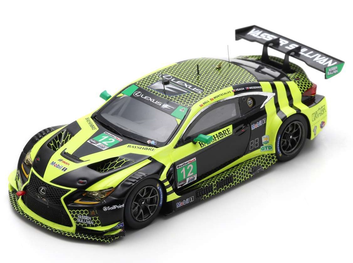 2021 Lexus RCF, Daytona, Megennis / Veach / Bell / Montecalvo