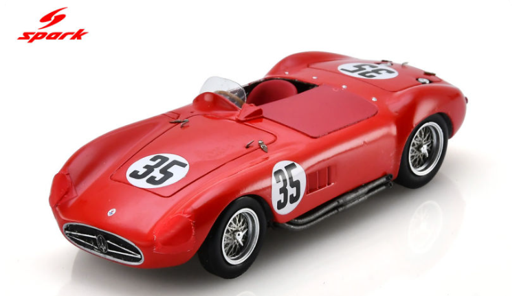 1955 Maserati 300S 3rd Sebring Spear/Johnston