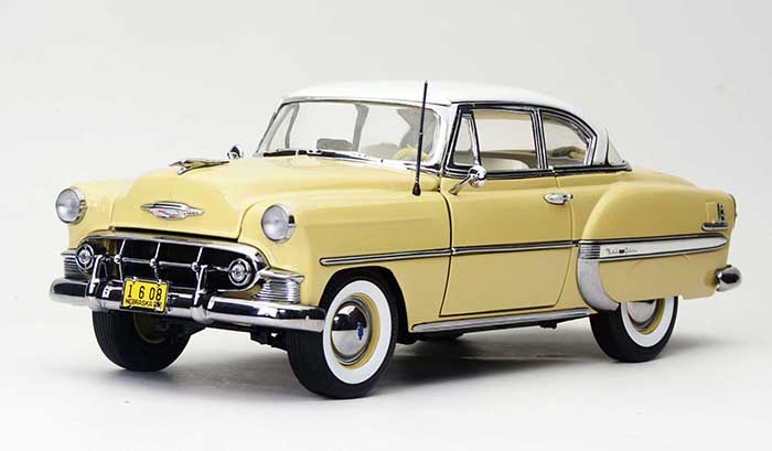 1953 Chevy Bel Air Hard Top, yellow