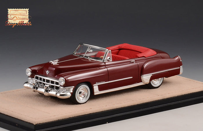 1949 Cadillac Series 62 Convertible, maroon