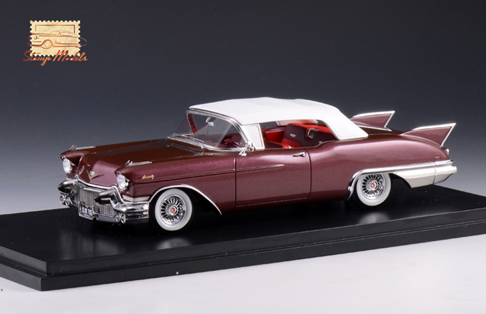 1957 Cadillac Eldorado Biarritz, maroon