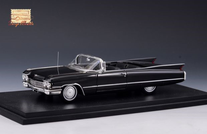 1960 Cadillac Series 62 Convertible Open, black