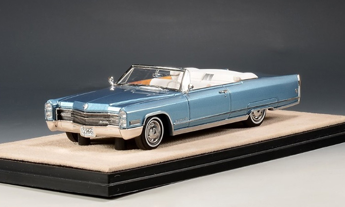 1966 Cadillac Eldorado Convertible Open Roof, cobalt firemist