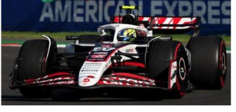 2025 Haas Money Gram 4th Mexican GP Oliver Bearman w/pit board