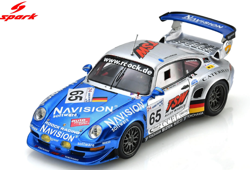 1998 Porsche 911 GT2 22nd LeMans Warnock/Schirle/Ahrle