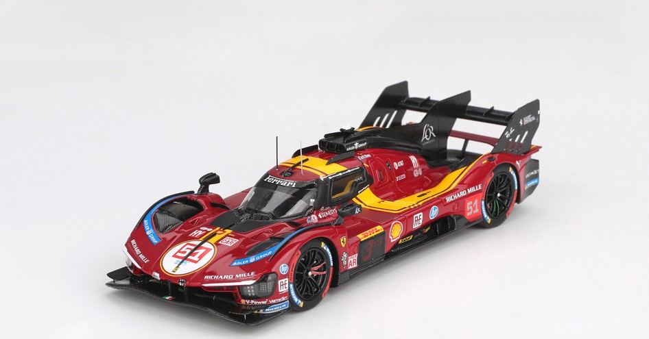 2025 Ferrari 499P 3rd WEC Qatar Guida/Calado/Giovinazzi