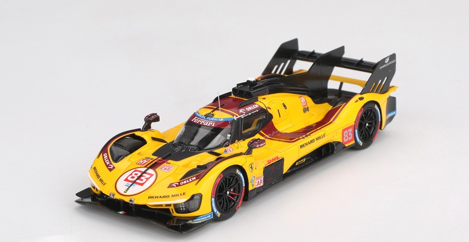 2025 Ferrari 499P 2nd WEC Qatar Kubica/Ye/Hanson