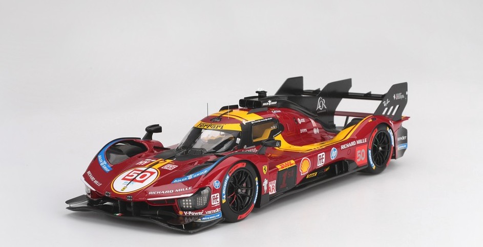 2025 Ferrari 499P Winner WEC Qatar Fuoco/Molina/Neilsen