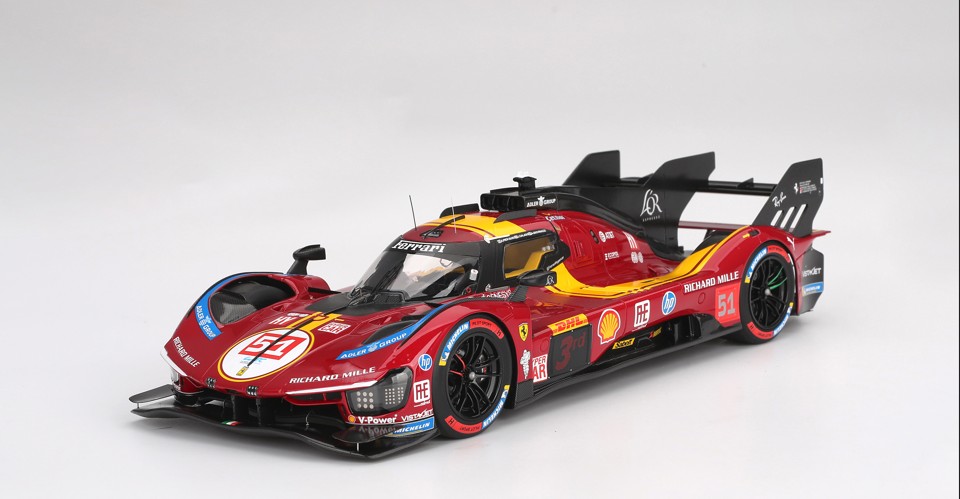 2025 Ferrari 499P 3rd WEC Qatar Guida/Calado/Giovinazzi