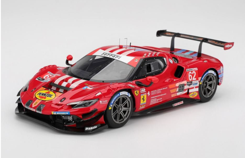 2024 Risi Competizione Ferrari 296 GT3 Daytona GTD Pro Class Winner Serra/Rigon/Colado