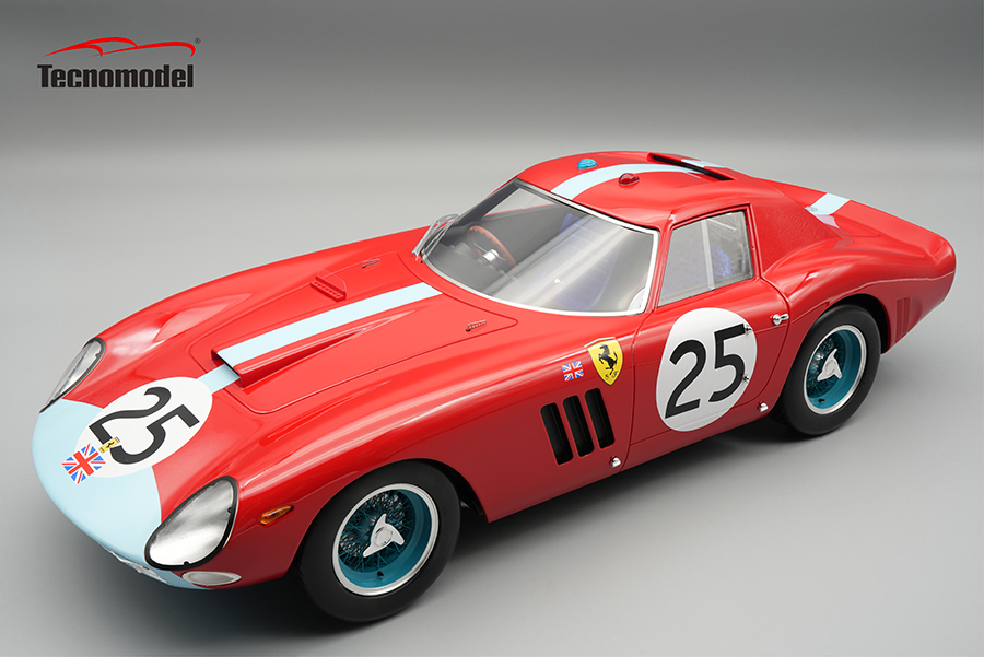1964 Ferrari 250 GTO LeMans Stewart/Ireland/Maggs w/display case