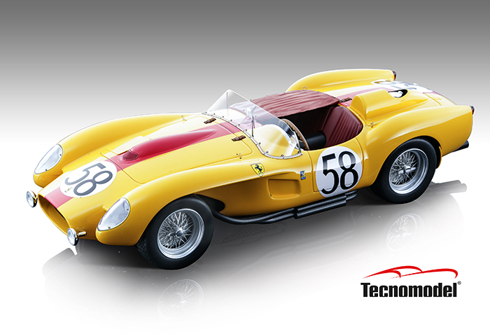 1958 250TR Pontoon Fender Chassis, LeMans, L. Bianchi / W. Mairesse