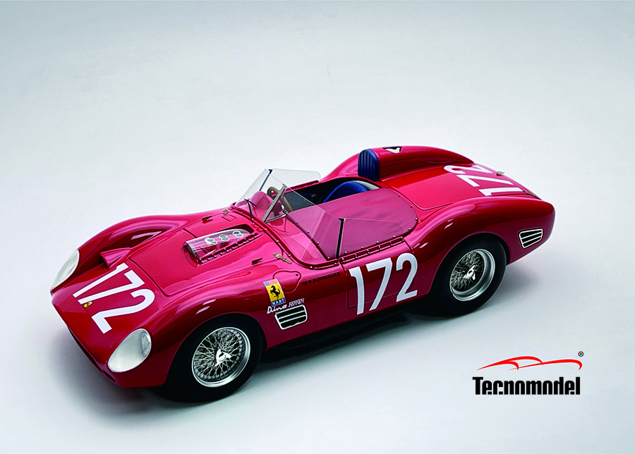 1960 Ferrari Dino 196S 7th Targa Florio R. Rodriguez/P. Rodriguez