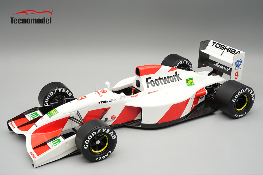 1992 Honda Footwork FA13 F1 Monaco GP Michele Alboreto