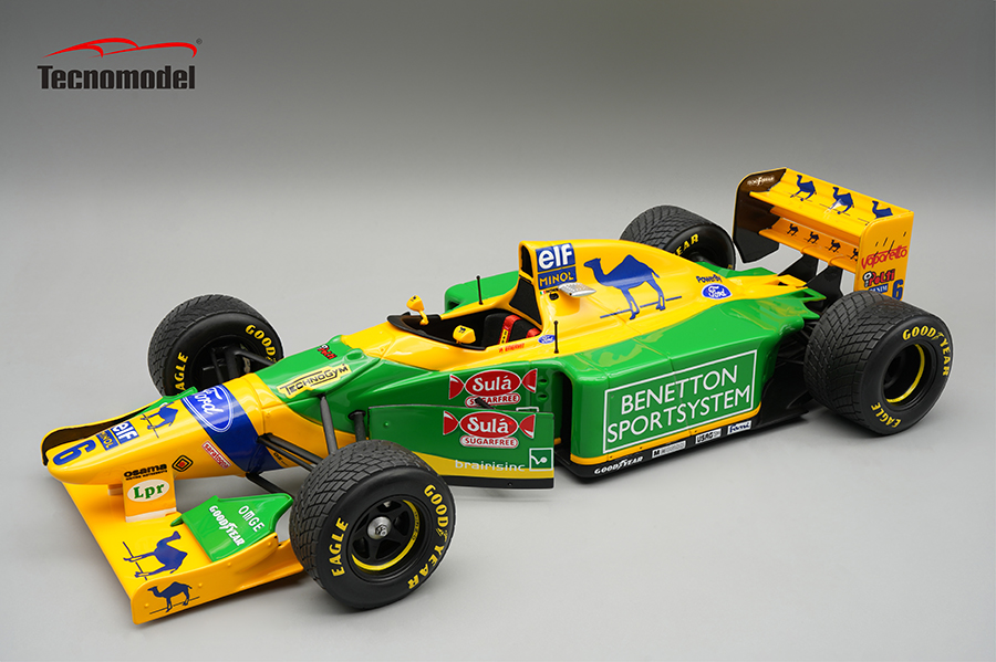 1993 Benentton B193A F1 Brithsh GP Riccardo Patrese  w/Rain Tires