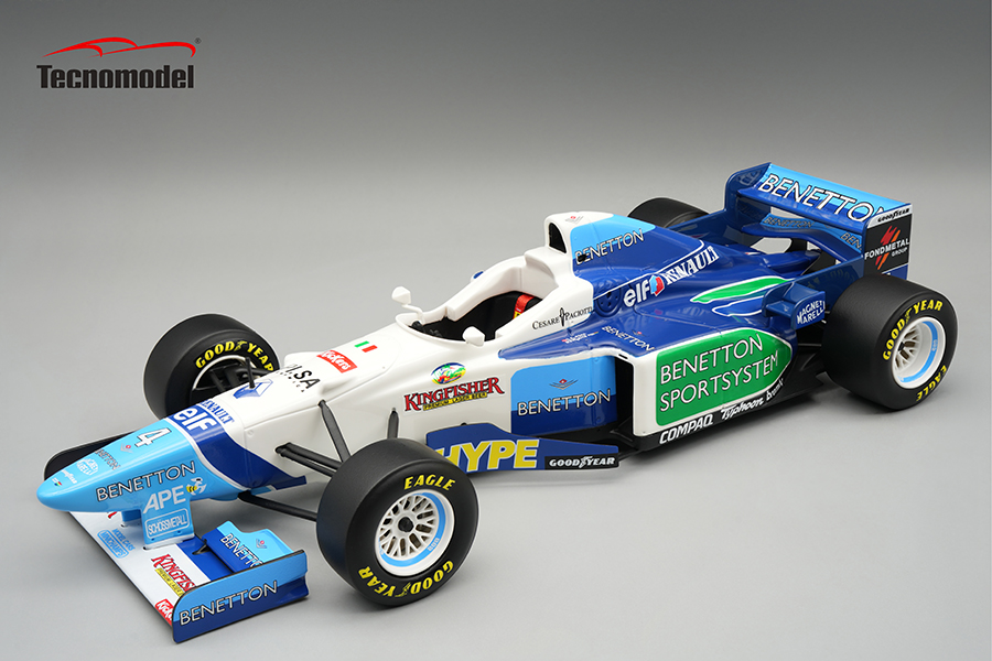 1996 Benetton B196 F1 Monaco GP  Gherard Berger